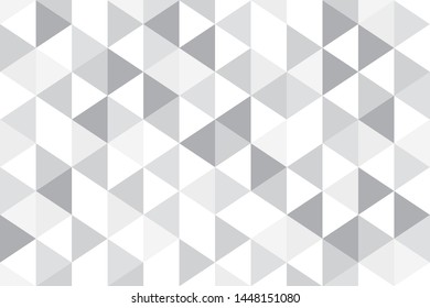 seamless geometric pattern. modern triangle black and white background, abstract, vector, background, illustration