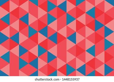 seamless geometric pattern. modern triangle colorful background, abstract, vector background, illustration