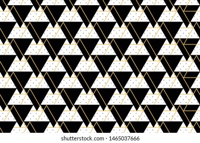 seamless geometric pattern. modern triangle background, abstract, vector background, illustration