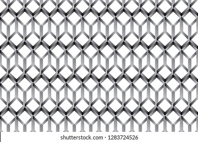 seamless geometric pattern. modern white-gray-black background, Abstract, Vector, illustration