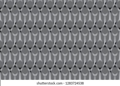 seamless geometric pattern. modern white-gray-black background, Abstract, Vector, illustration