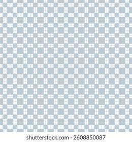 Seamless geometric pattern with monochrome elements, vector abstract background..eps