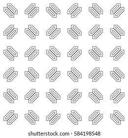 Seamless geometric pattern with monochrome elements, vector abstract background.