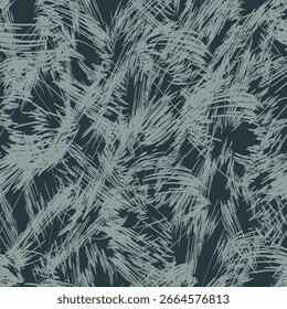 Seamless geometric pattern. Monochrome print.