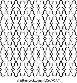 Seamless geometric pattern  monochrome-vector illustration. background design. Vintage elements