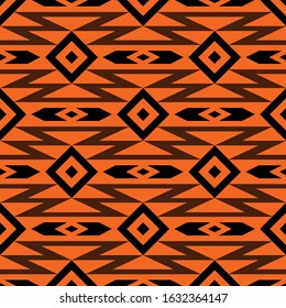 Seamless geometric pattern navajo background and decoration 