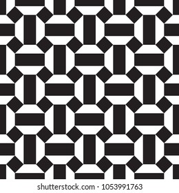 seamless geometric pattern of octagons.