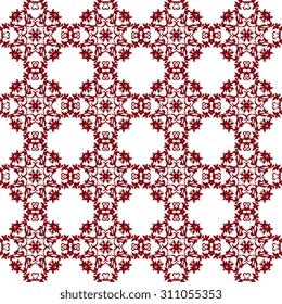 Seamless geometric pattern on background