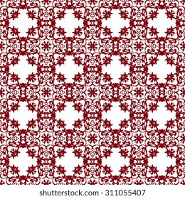 Seamless geometric pattern on background