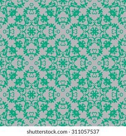 Seamless geometric pattern on background