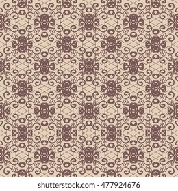 Seamless geometric pattern on background. Wallpaper pattern