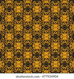 Seamless geometric pattern on background. Wallpaper pattern