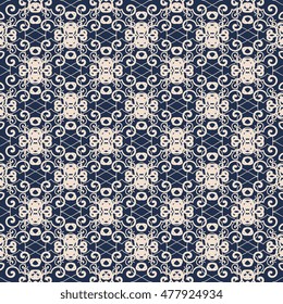 Seamless geometric pattern on background. Wallpaper pattern