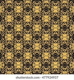 Seamless geometric pattern on background. Wallpaper pattern