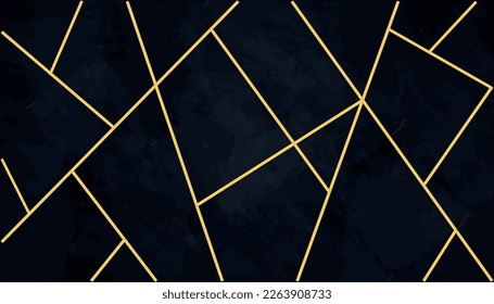Nahtlose geometrische Muster auf Linien Textur. Vektor Abstrakter Hintergrund nahtlose Linien Muster.Geometrische Formen mit Dreiecksdesign, Goldene Textur. 