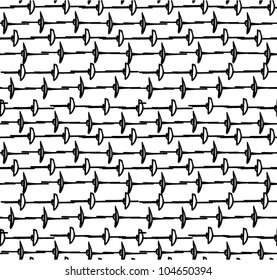 Seamless geometric pattern. Op art design.