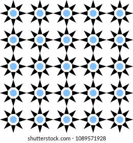 Seamless geometric pattern. Geometric ornament for elegant design in retro style. Repeating and editable vector illustration file. Can be used for prints, wallpapers, textiles, fabrics, wrapping paper
