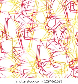 Seamless geometric pattern of the outlines of polygons