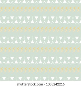 Seamless geometric pattern in pastel colors. Simple abstract vector print