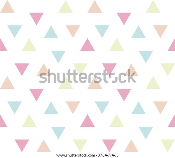 Seamless Geometric Pattern Pastel Pink Blue Stock Image Download Now