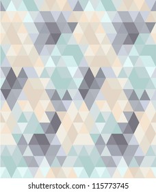 Seamless geometric pattern in pastel tints #1