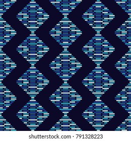 Seamless geometric pattern. Patterns of stripes. Textile rapport.