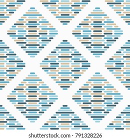 Seamless geometric pattern. Patterns of stripes. Textile rapport.