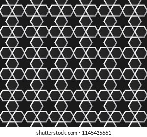 Seamless Geometric Pattern Pentagonal Background Vector Eps 10