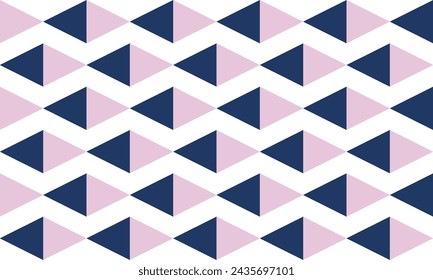 seamless geometric pattern with pink blue seamless repeat triangles diamond pattern with horizontal strip line