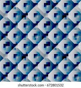 Seamless geometric pattern. Geometric print. Vector repeating texture.