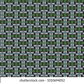 seamless geometric pattern with rectangles and squares
