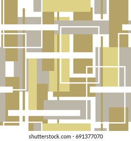 Seamless geometric pattern with rectangles. Vector illustration.