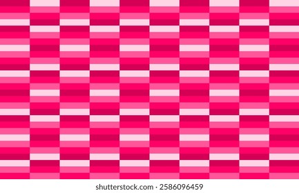 seamless geometric pattern red and pink rectangular block, randomly seamless pattern, Abstract seamless geometric pattern. Geometry red pink grid texture, Chic mosaic block