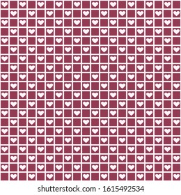 Seamless Geometric pattern in red and white. Vintage ornament for wallpaper, printing on the packaging paper, textiles. Vector
