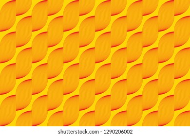 seamless geometric pattern red-yellow line background, vector, illustration