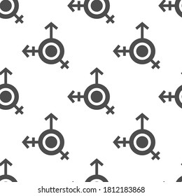 Seamless with geometric pattern repeating background vector.