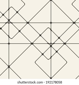 Seamless geometric pattern. Repeating line background