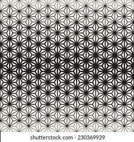 Seamless geometric pattern. Geometric reticulate grid. Vector texture with thickness which decreases gradually