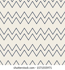 Seamless geometric pattern of retro colors. Seamless chevron background. Vector. Vintage Wallpaper, print packaging, textiles