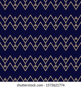 Seamless geometric pattern of retro colors. Seamless chevron background. Vector. Vintage Wallpaper, print packaging, textiles
