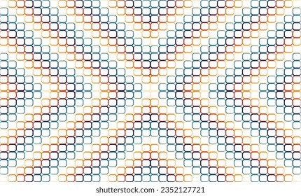 seamless geometric pattern, retro diamond shapes seamless pattern in teal, green, orange, red, blue and yellow. For home décor, textile and fabric printing, diamond of diamond pattern patchwork