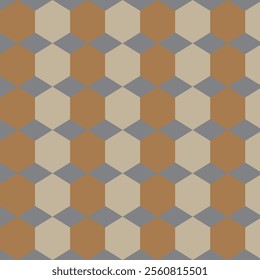 Seamless geometric pattern. Rhomb texture. Diagonal square and triangular background