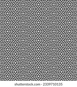 Seamless geometric pattern. Rhombs in stars