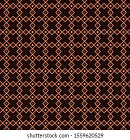 Seamless geometric pattern with rhombus and lines