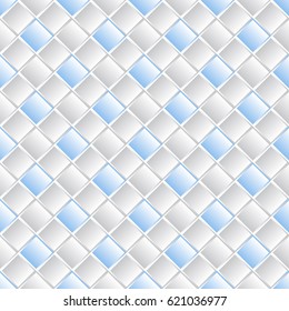 Seamless geometric pattern of rhombuses. Vector illustration