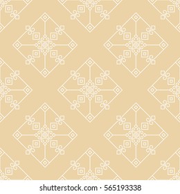 Seamless  geometric pattern. For romantic and wedding design, announcements, greeting cards, posters, advertisement. Illustration vector
