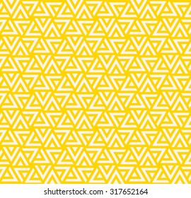 seamless geometric pattern of rotated triangles.