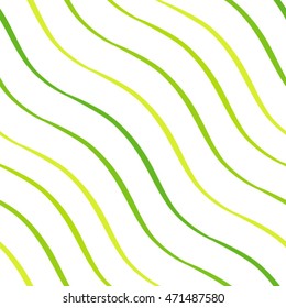 Seamless geometric pattern in shades of green