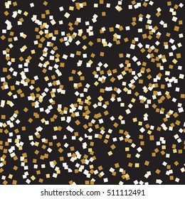 Seamless geometric pattern with geometric shapes