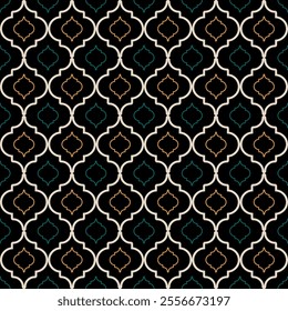 seamless geometric pattern with shapes abstract background textures graphic design print for fabric surface design packaging vector